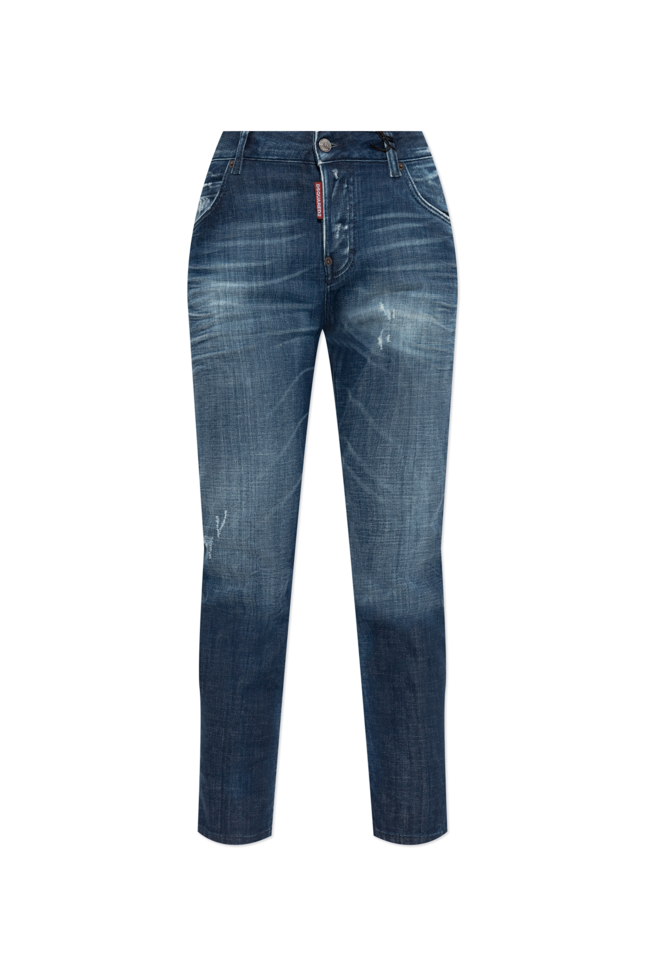 デニム・ジーパン Dsquared2 Blue Denim Cool Girl Jeans Stretch Denim Cool Girl Jeans